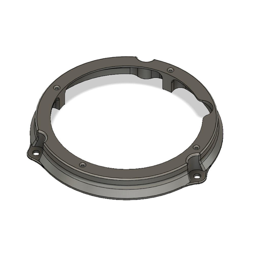 Ford 6.5 inç kapı hoparlörü adaptör halkası görsel 3