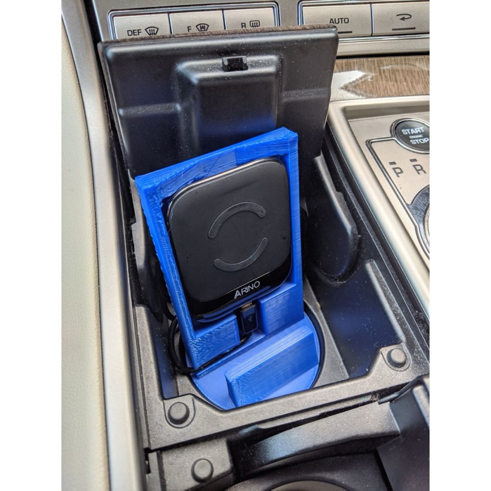 Jaguar XF (2009) Kablosuz Şarjlı Telefon Tutucu
