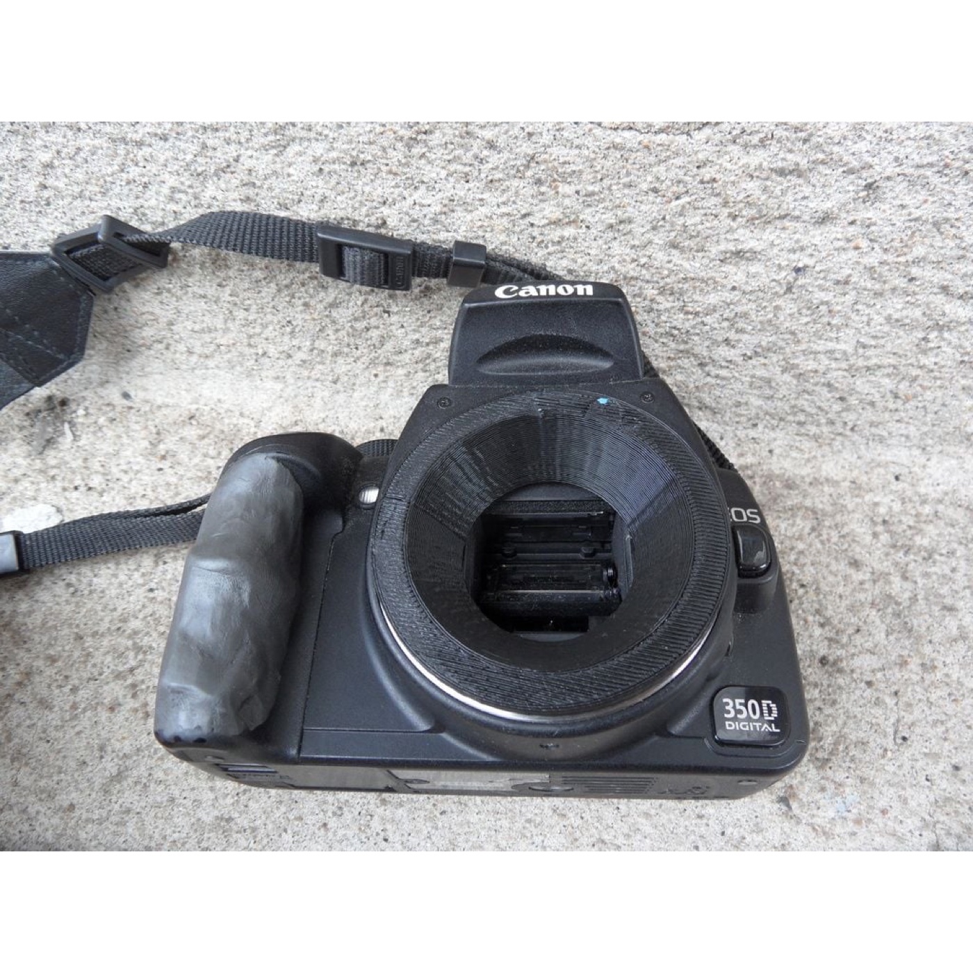 Canon EF Mount için Sade Adaptör Halkası görsel 2