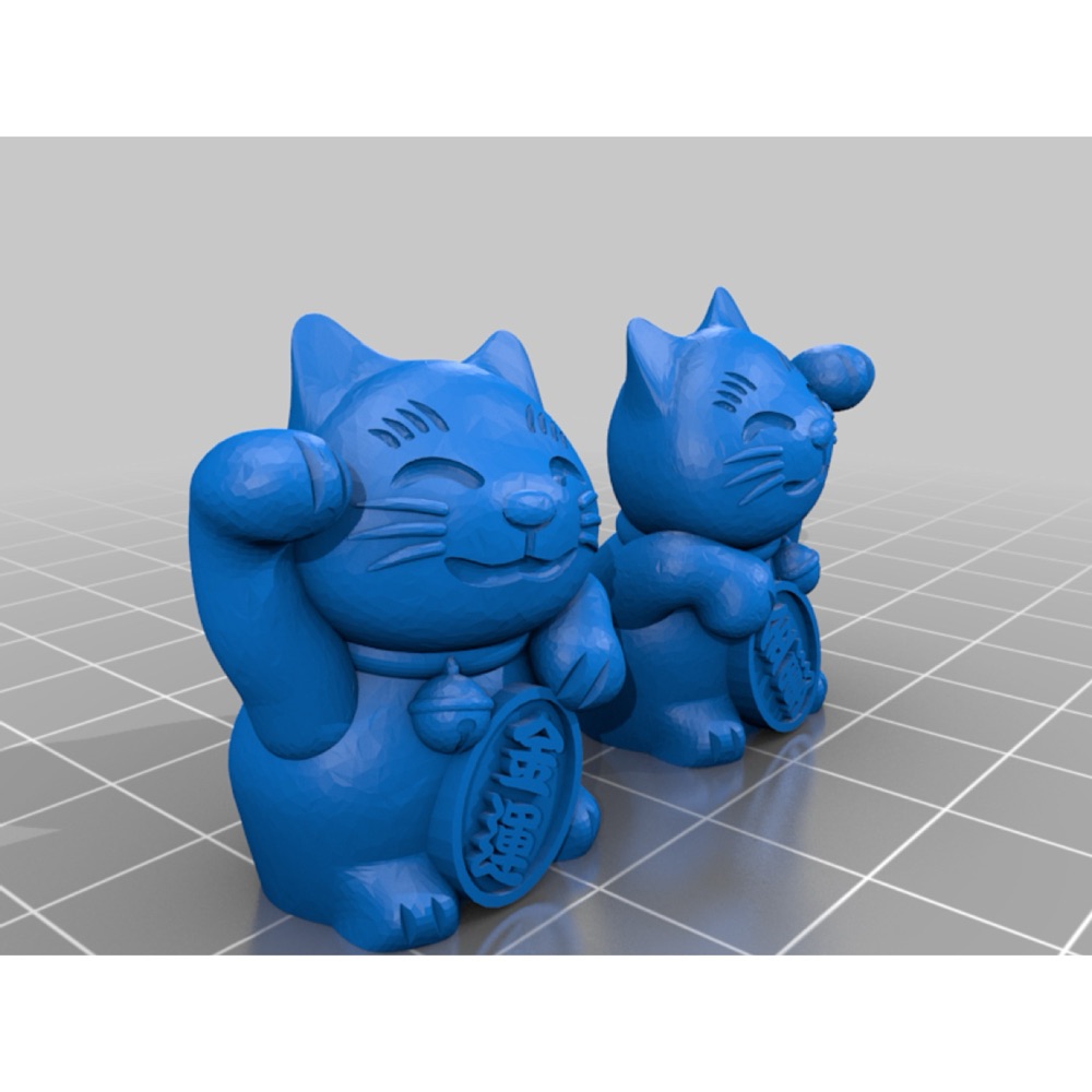 Bisiklet Şanslı Kedi (Maneki-Neko) Şekilli Supap Kapağı görsel 2