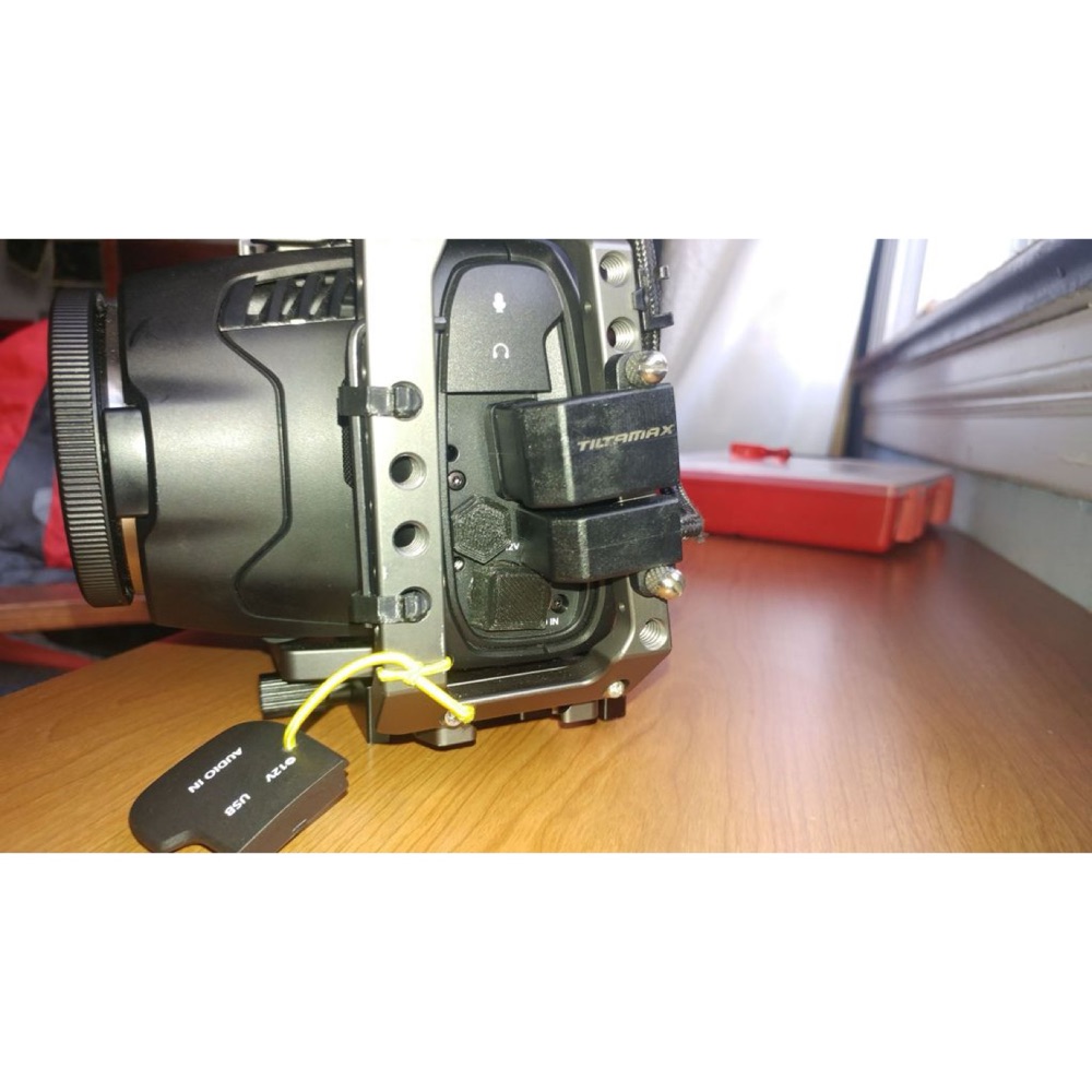 Blackmagic Pocket Cinema Camera 4K/6K XLR ve Weipu Toz Kapağı Seti