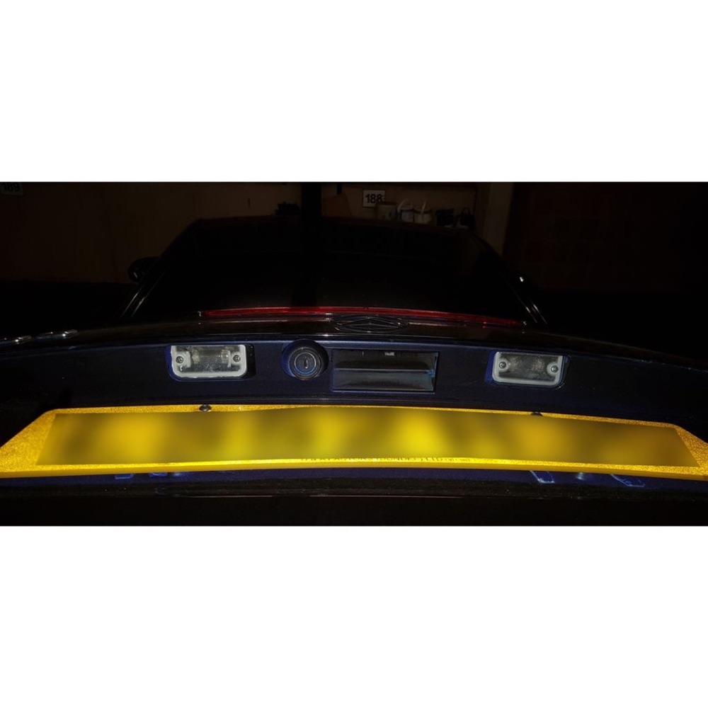 Numara Levhası Işık Lensi (Mercedes CLK W209) görsel 2