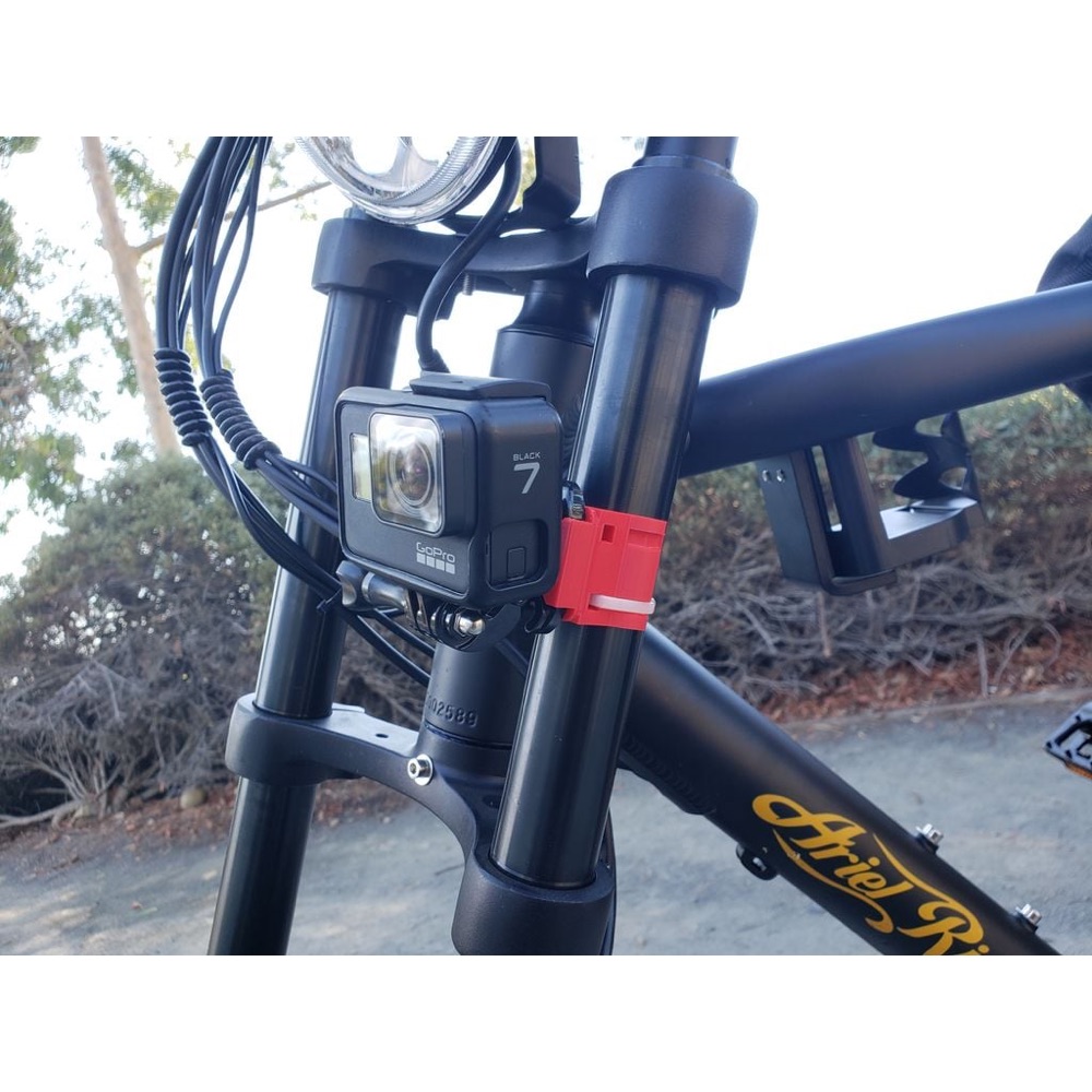 Bisiklet Ön Çatal GoPro Montaj Parçası görsel 3