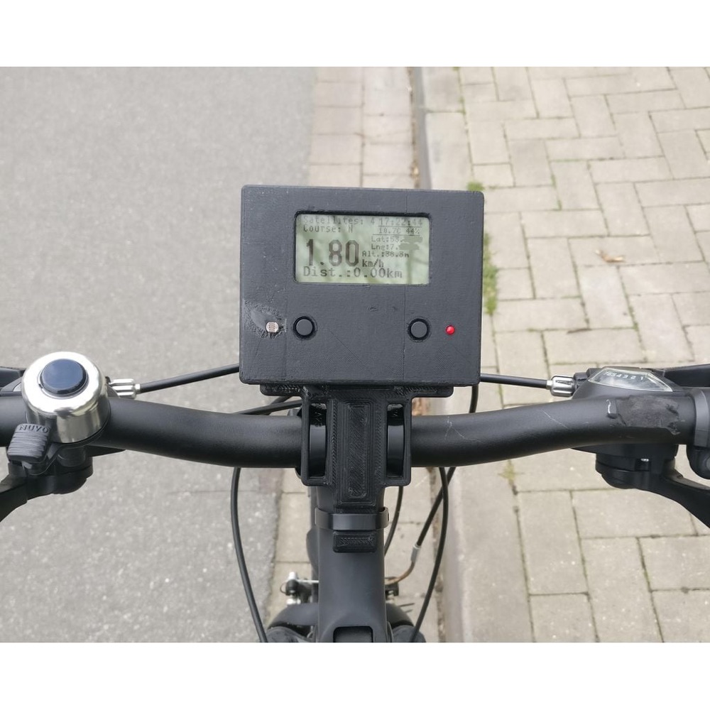 Bisiklet GPS Bilgisayar Gövdesi
