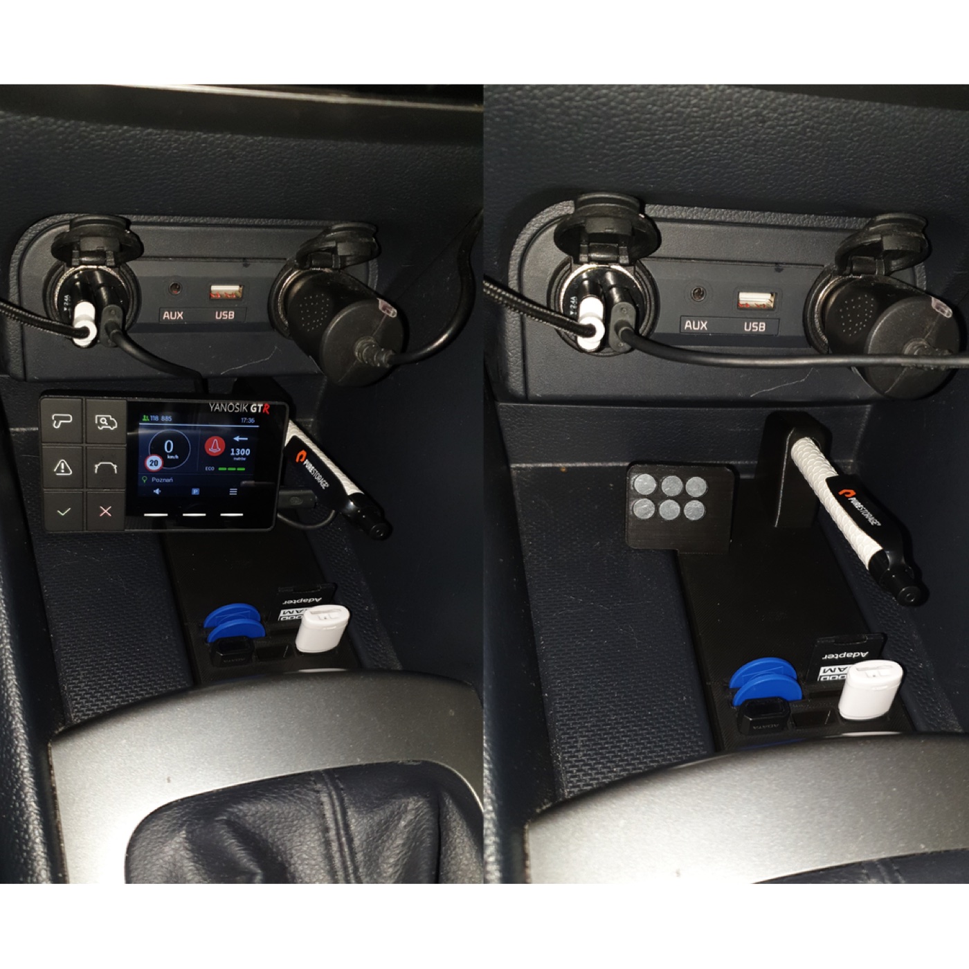 Kia Rio Mıknatıslı Konsol Organizeri görsel 2
