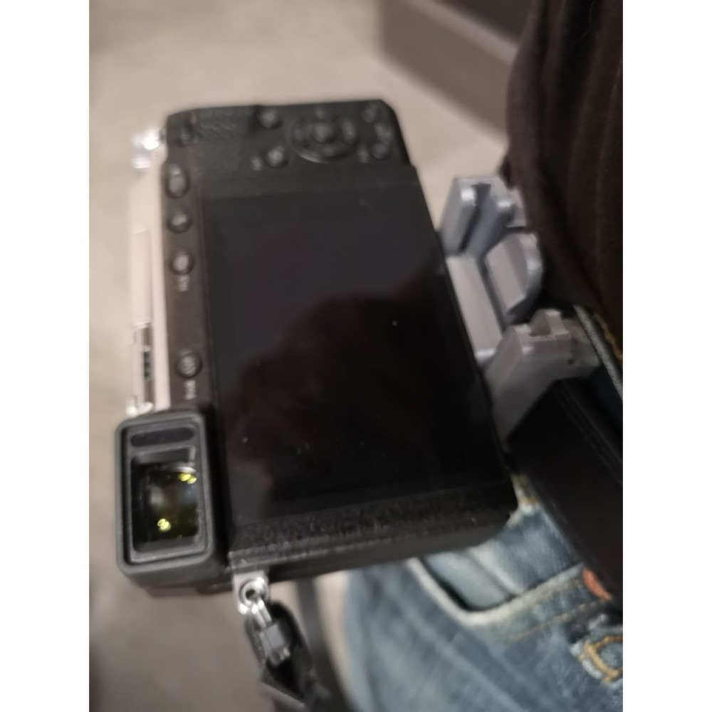 Panasonic Lumix GX80/GX85 için Sırt Çantası ve Kemer Taşıyıcı görsel 6