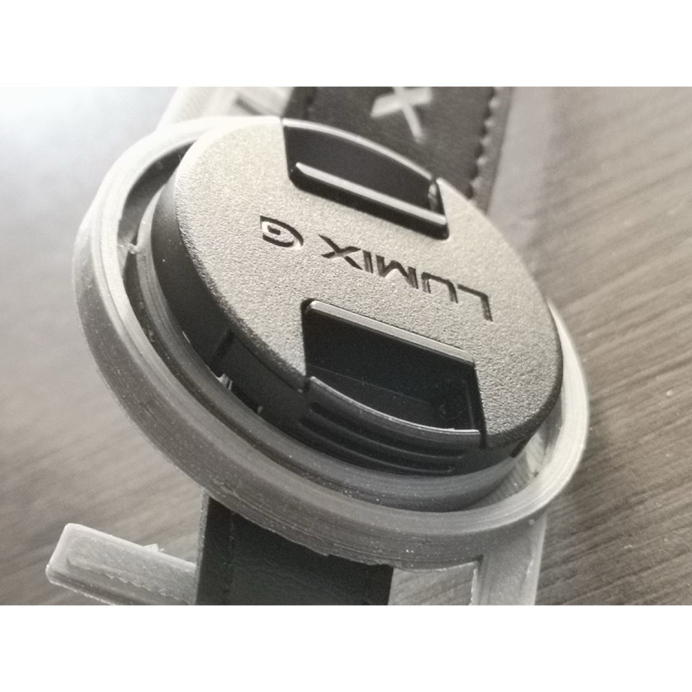 Panasonic Lumix GX80/GX85/GX9/GX8 Serisi için Lens Kapağı Tutucu görsel 4