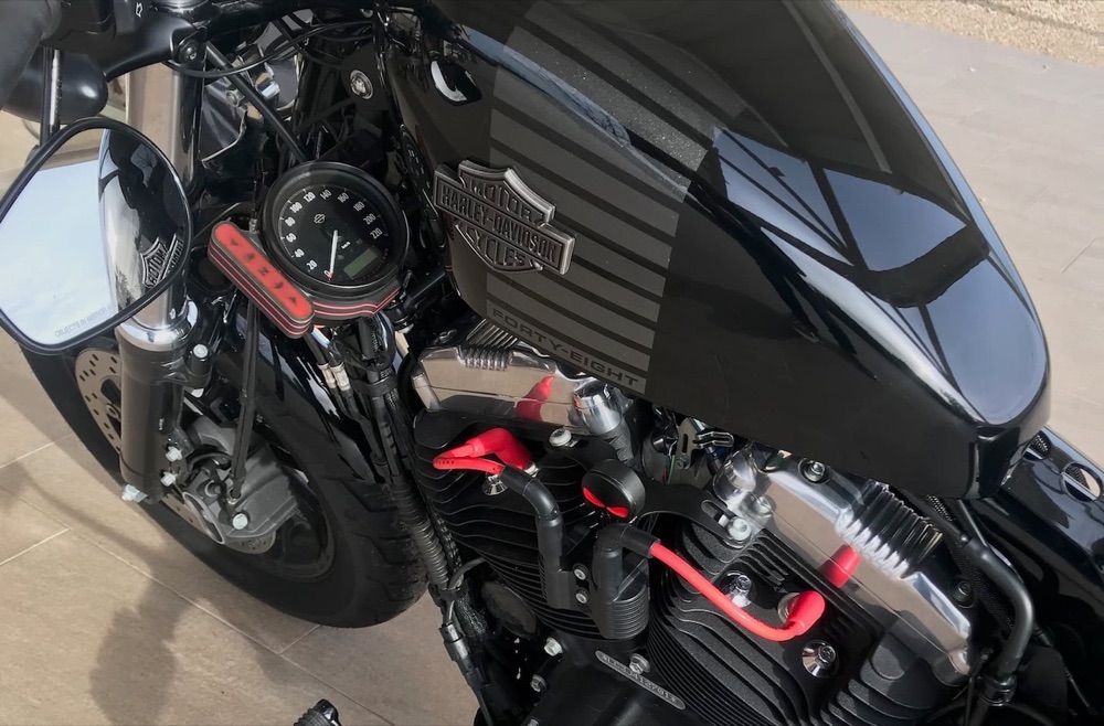 Harley Davidson Sportster Kilometre Sayaci Braketi