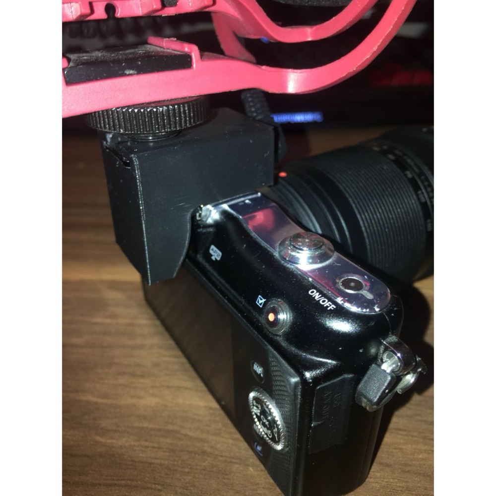 Olympus PEN E-PM1 Harici Mikrofon Montaj Adaptörü görsel 2