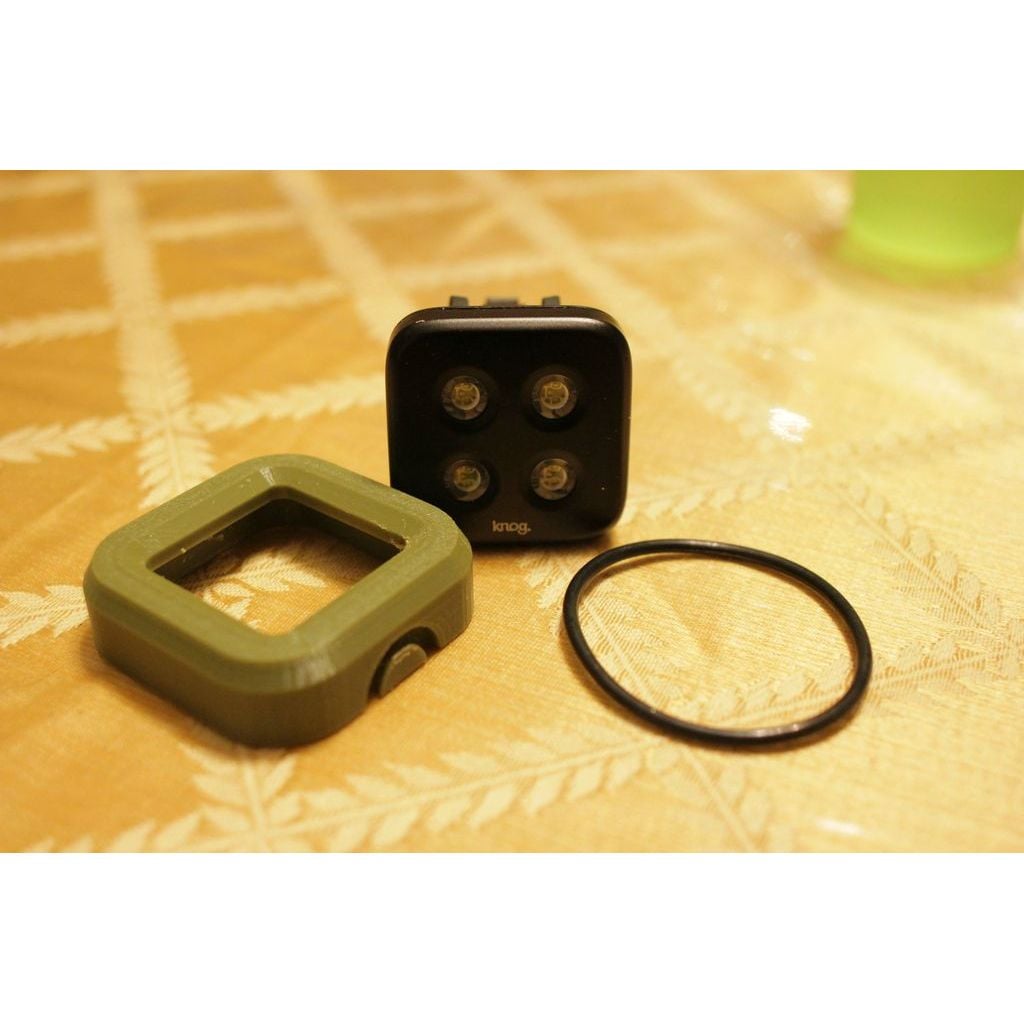 Bisiklet Knog Blinder Işık Montaj Sistemi