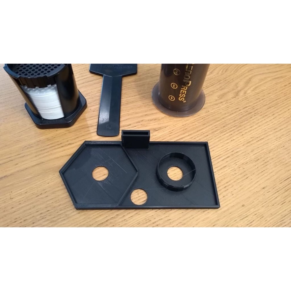 AeroPress Kahve Makinesi Depolama Tepsisi görsel 4