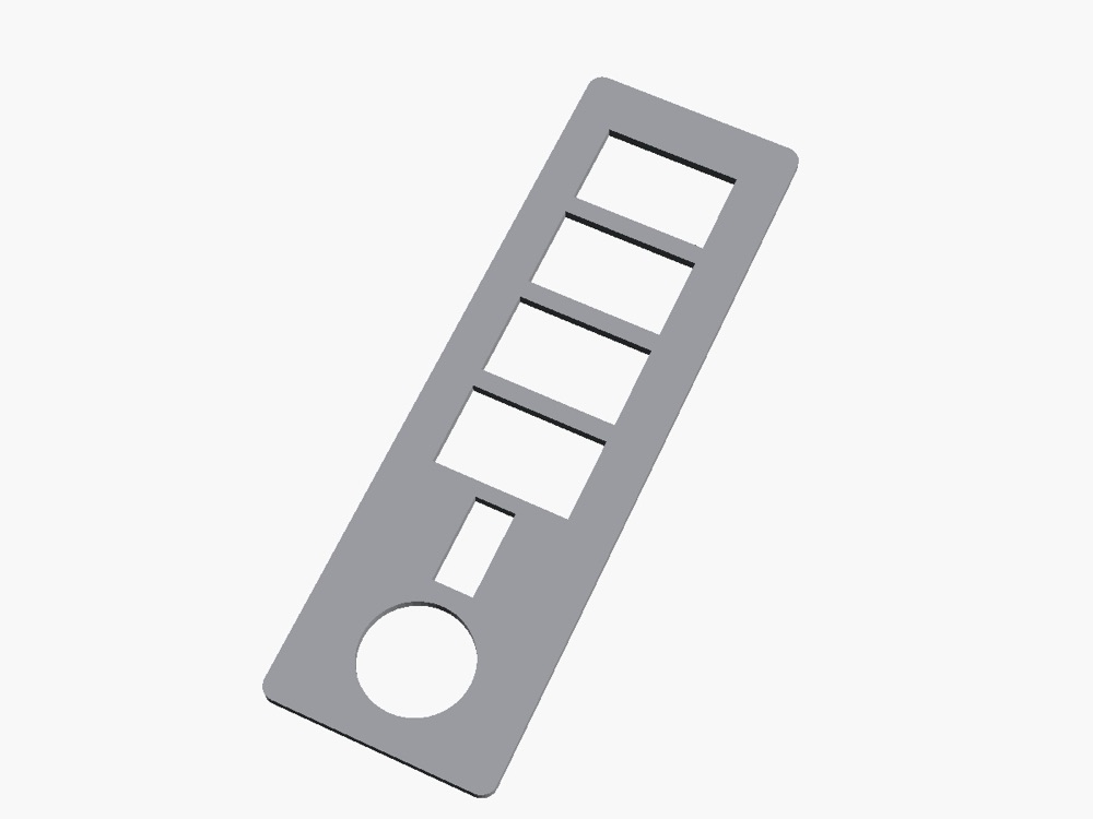Mitsubishi Triton MK 4x4 Anahtar Paneli görsel 4