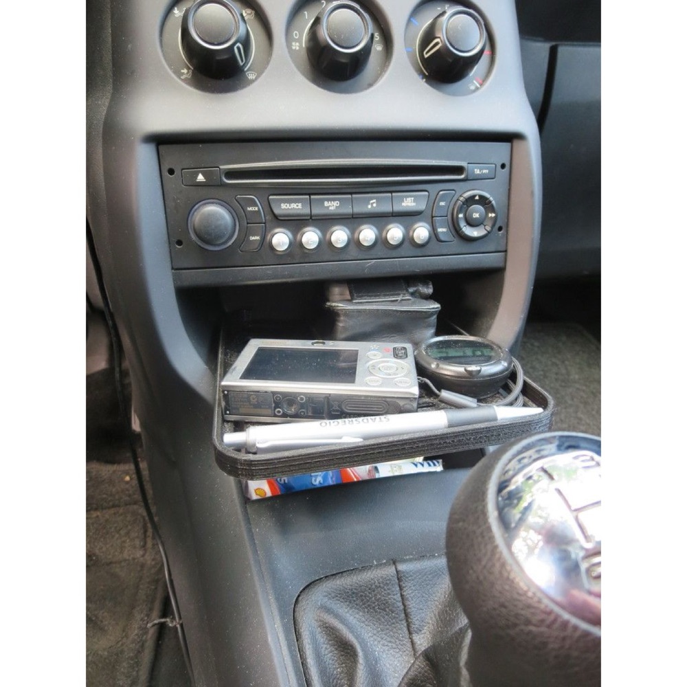 Citroën C3 Konsol İlave Saklama Rafı görsel 4