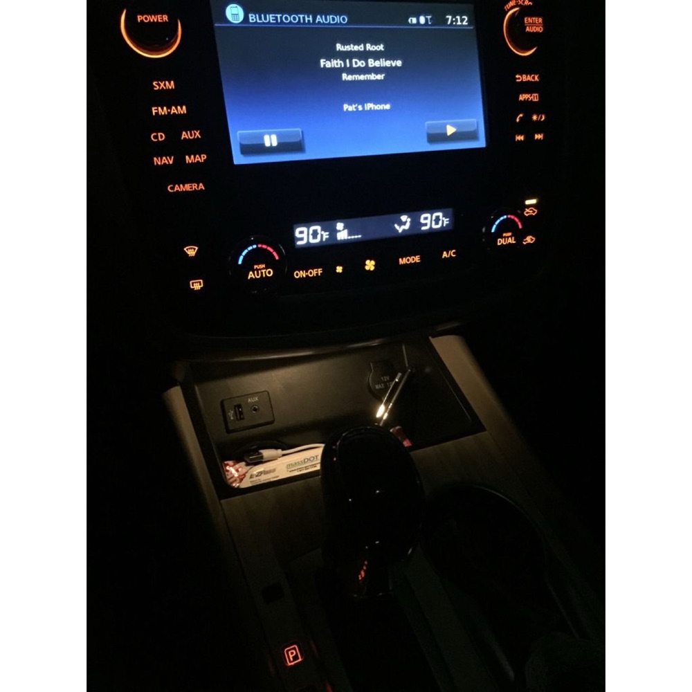 Nissan Altima (2016) ön tepsi ışık kapağı görsel 2