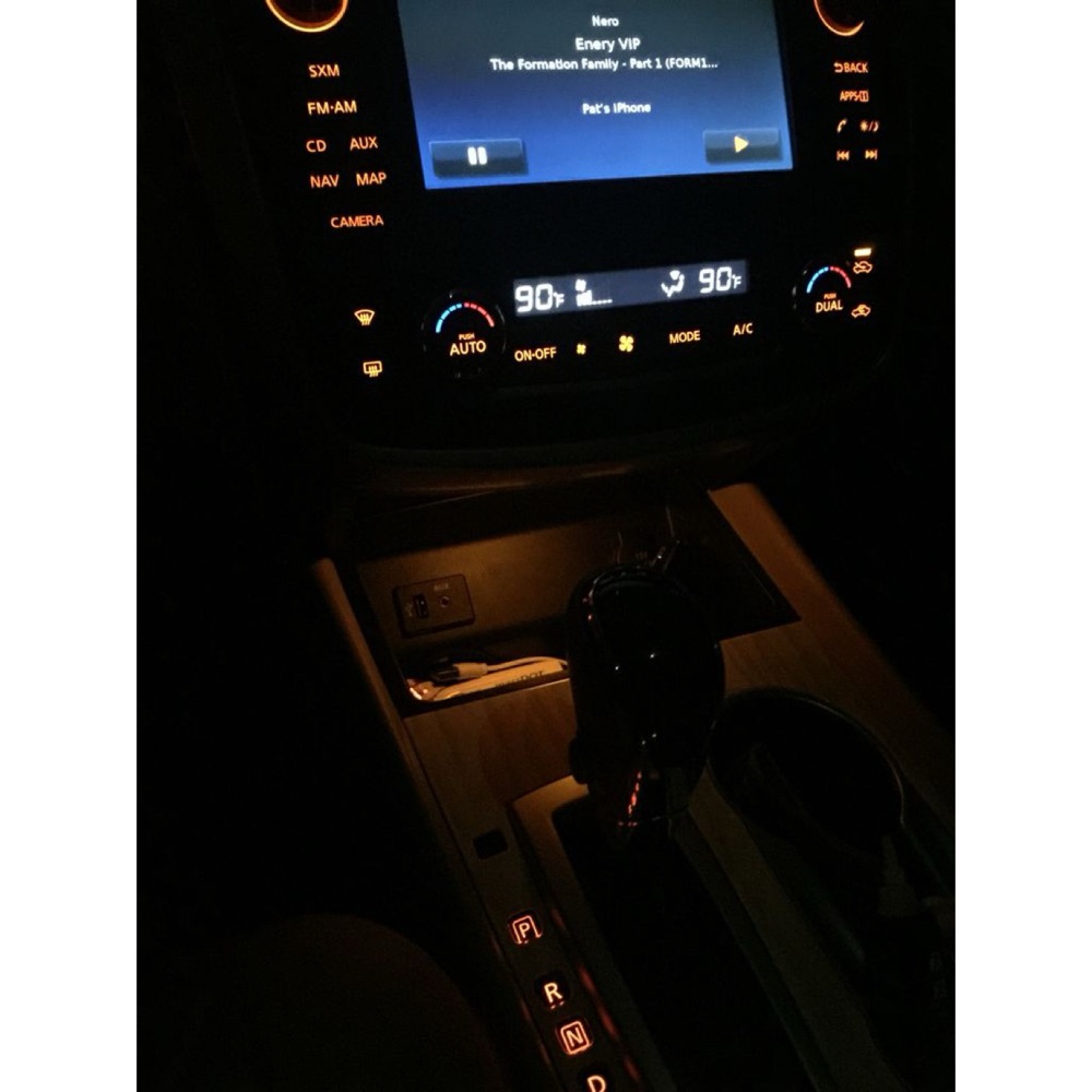 Nissan Altima (2016) ön tepsi ışık kapağı görsel 3