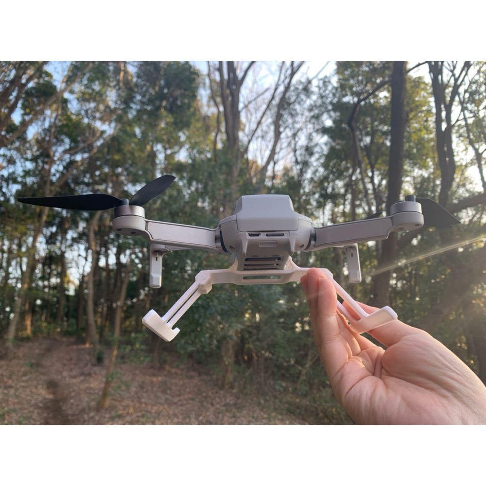 DJI Mavic Mini / Mini 2 için Ayrık Tip İniş Kızağı (Elle Yakalama Kolaylığı) görsel 4