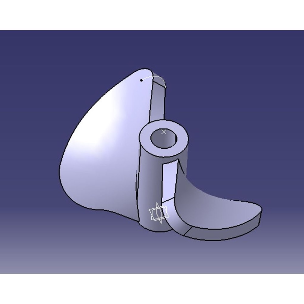 40mm 2 Kanatlı Küçük Tekne Pervanesi