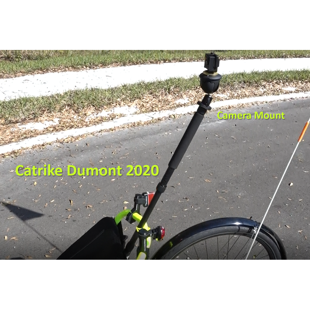 Bisiklet Catrike Monopod Kamera Tutucu Sistemi görsel 2