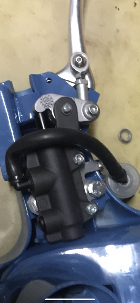 Vespa V50/125 Fren Pompası Montaj Şablonu
