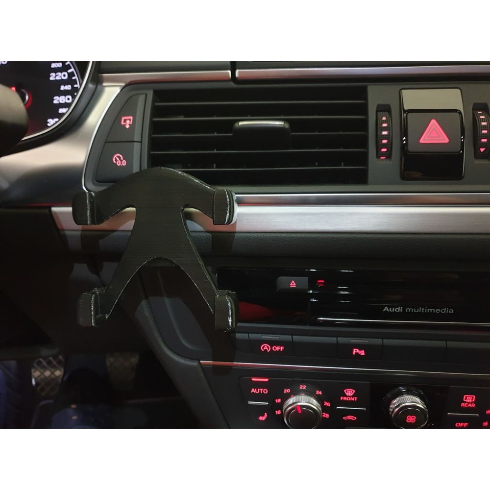 Audi A6 Hava Çıkışı Telefon Tutucusu (Galaxy S9+/iPhone 8)