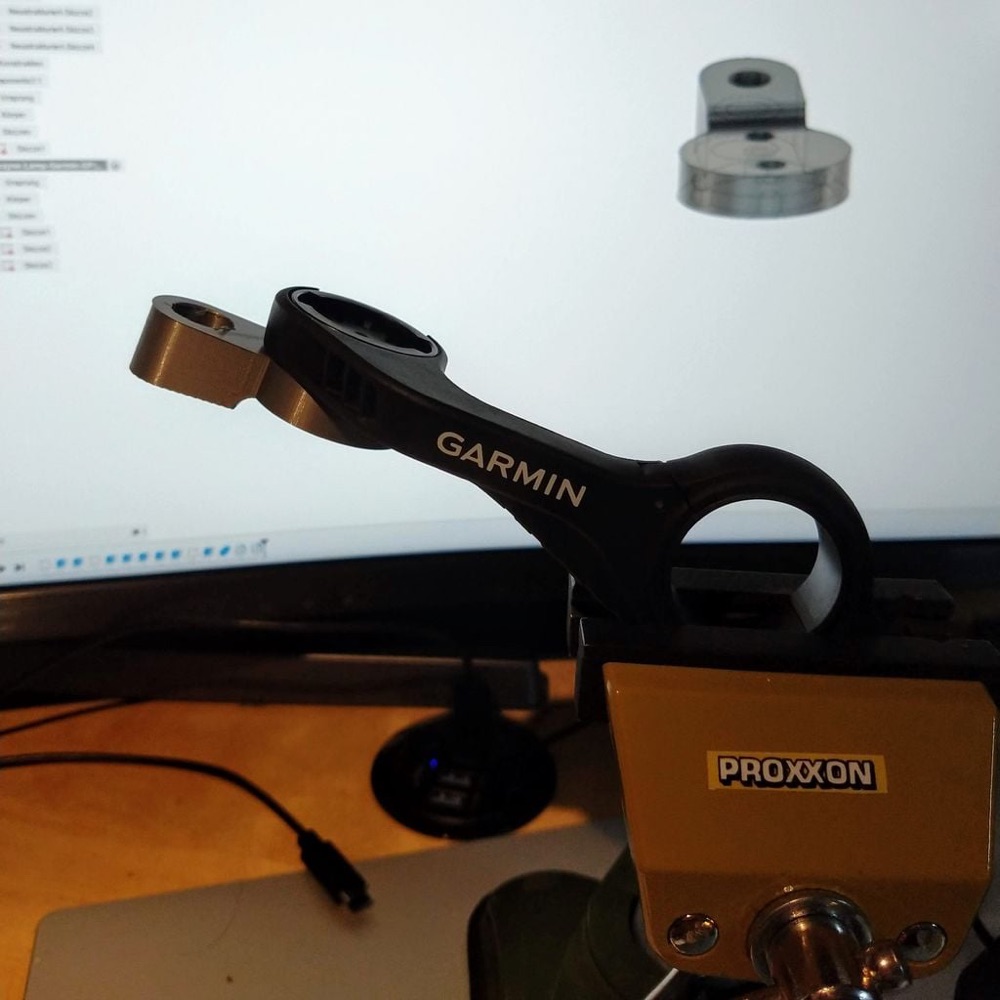 Bisiklet Garmin GPS - Lezyne Lamba Adaptörü görsel 2