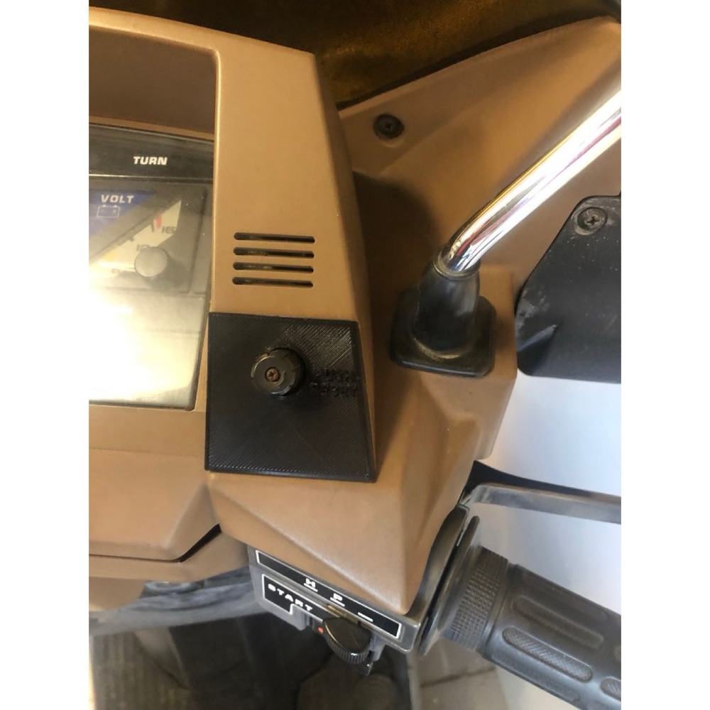Honda Spacy Elite CH125 (1986) Sıfırlama Paneli görsel 2