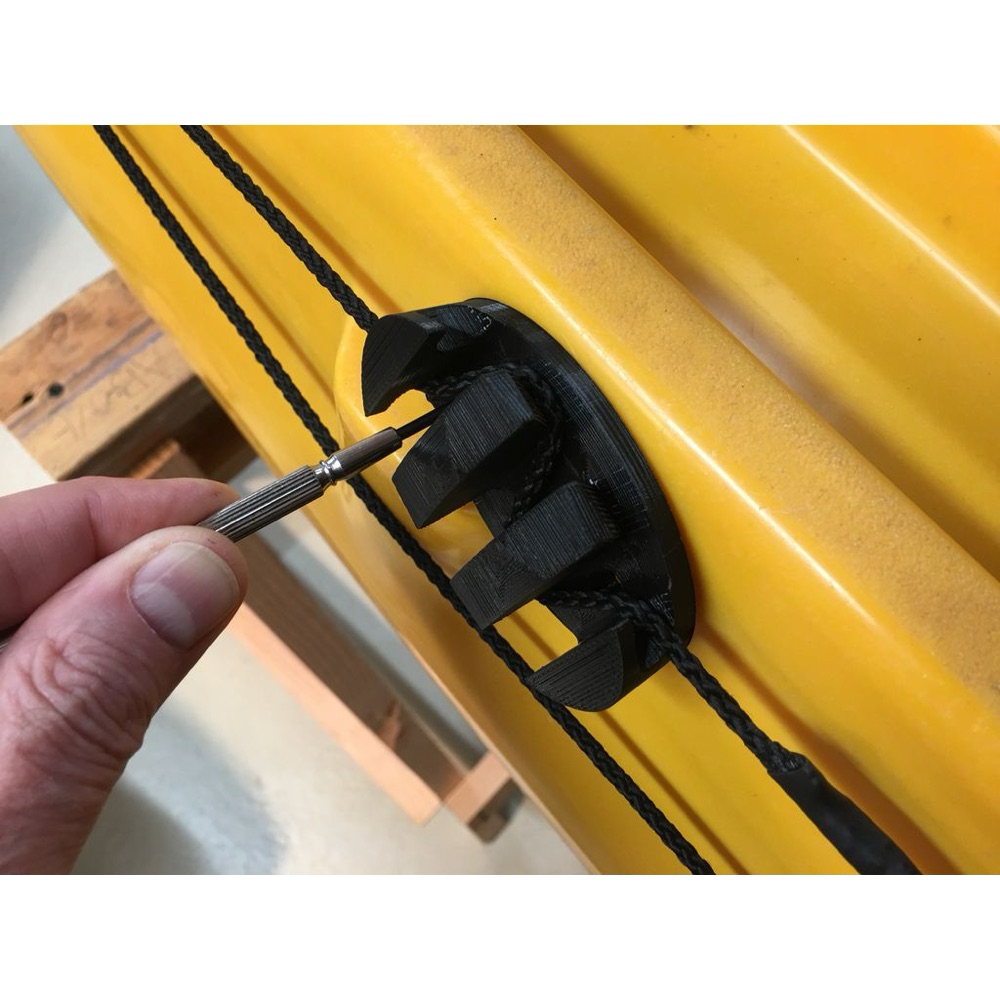 Kayak Çapa Troleyi Zigzag Cleat'i görsel 2