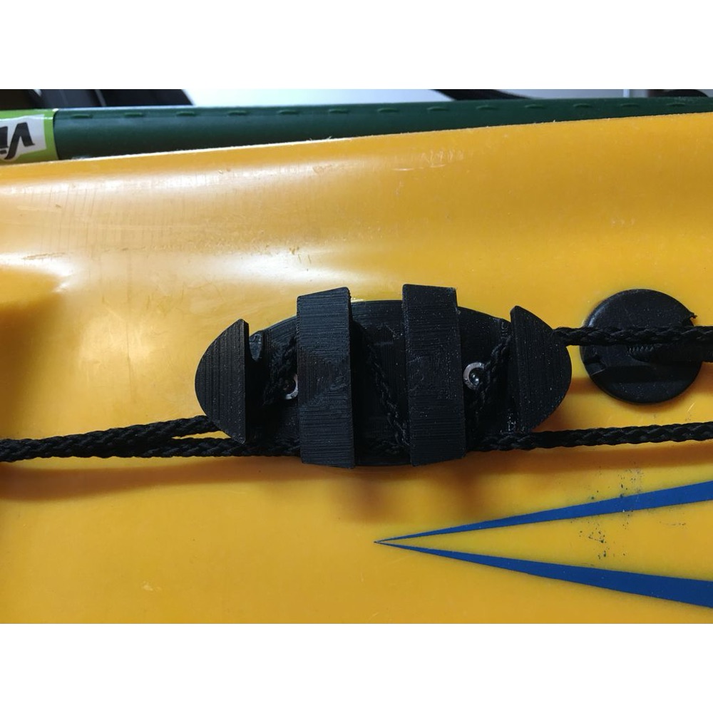 Kayak Çapa Troleyi Zigzag Cleat'i görsel 3
