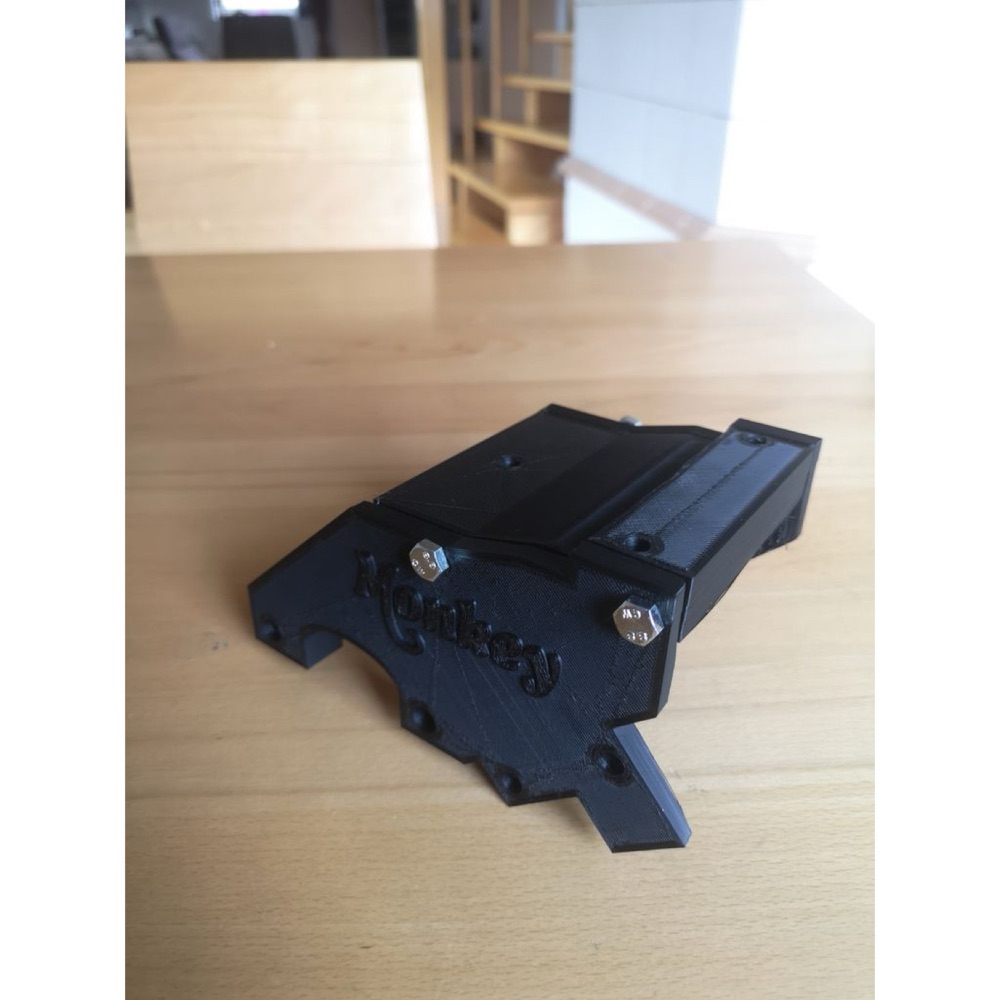 Honda Monkey plaka tutucu braketi
