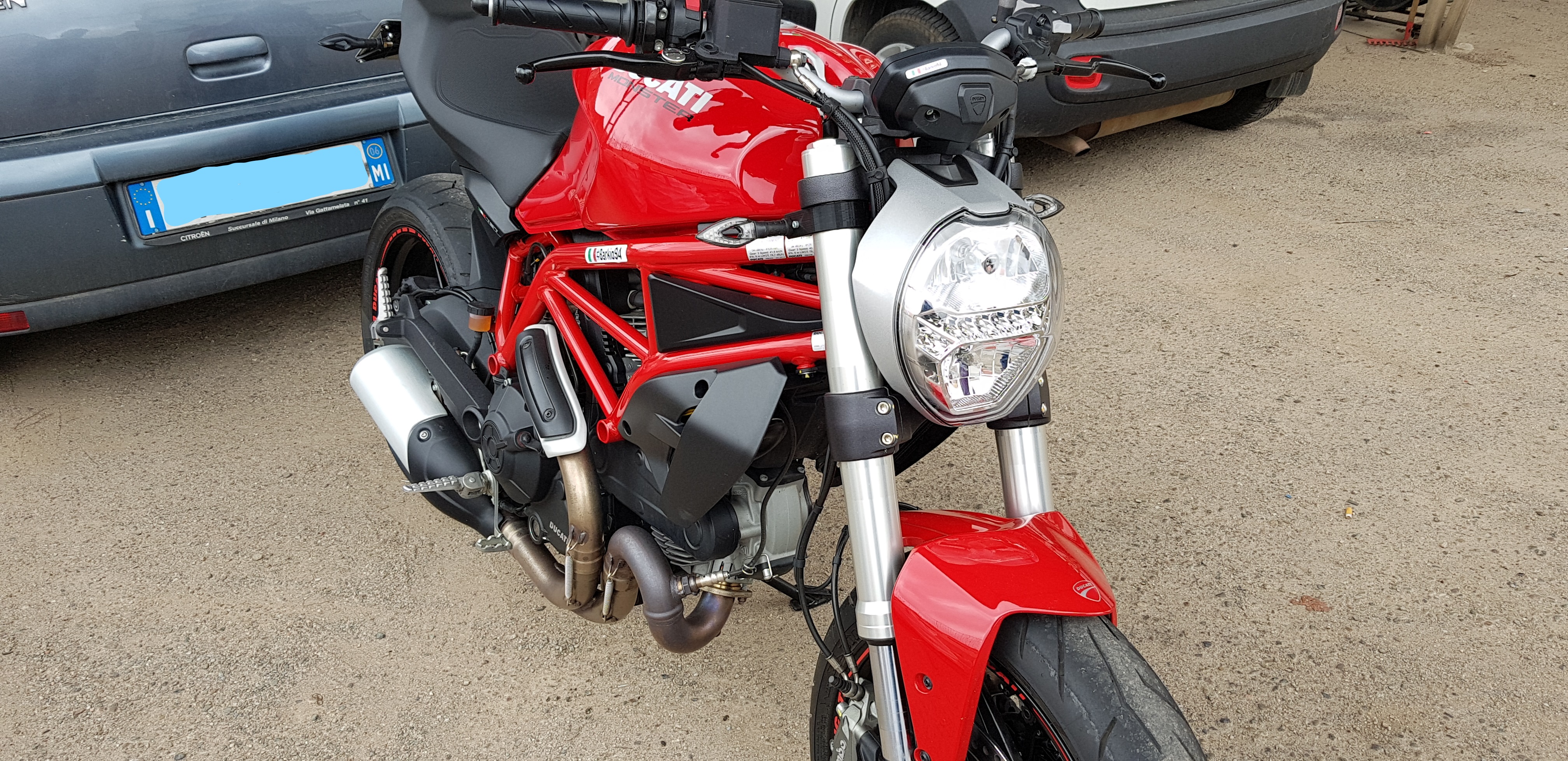 Ducati 797 Sinyal Lambası Bağlantı Braketi görsel 4