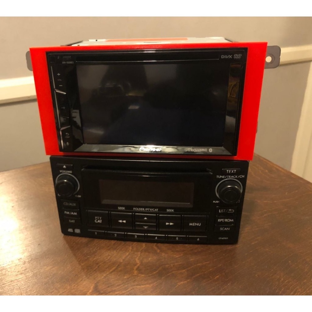 Subaru Forester OEM Teyp Çerçevesi (Pioneer AVH-1500NEX Uyumlu) görsel 3