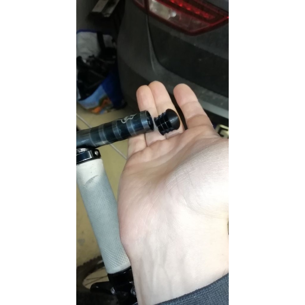 Bisiklet Gidon Ucu Kapağı (22 mm) görsel 2