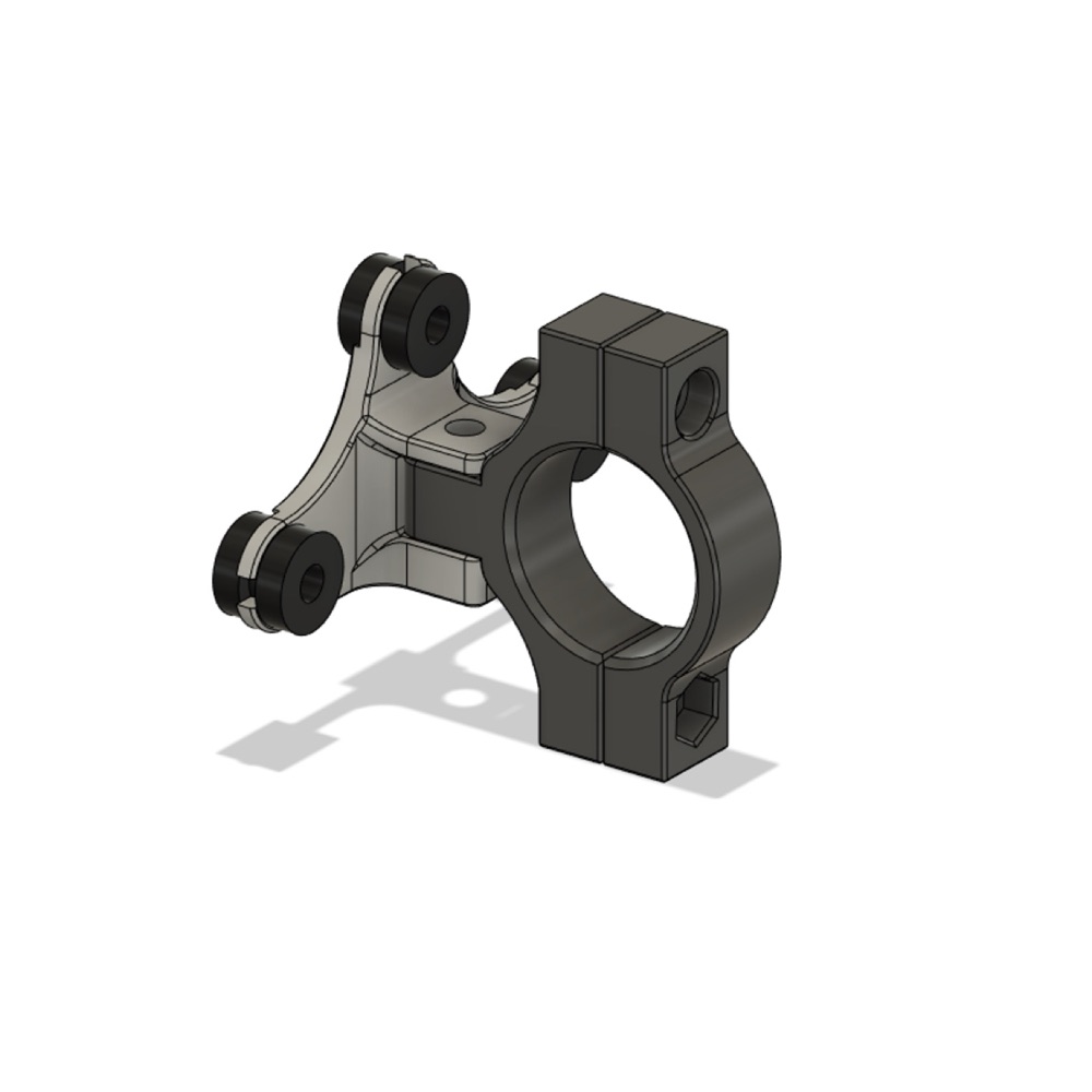KOSO RX1N 28.6mm fatbar mount görsel 3