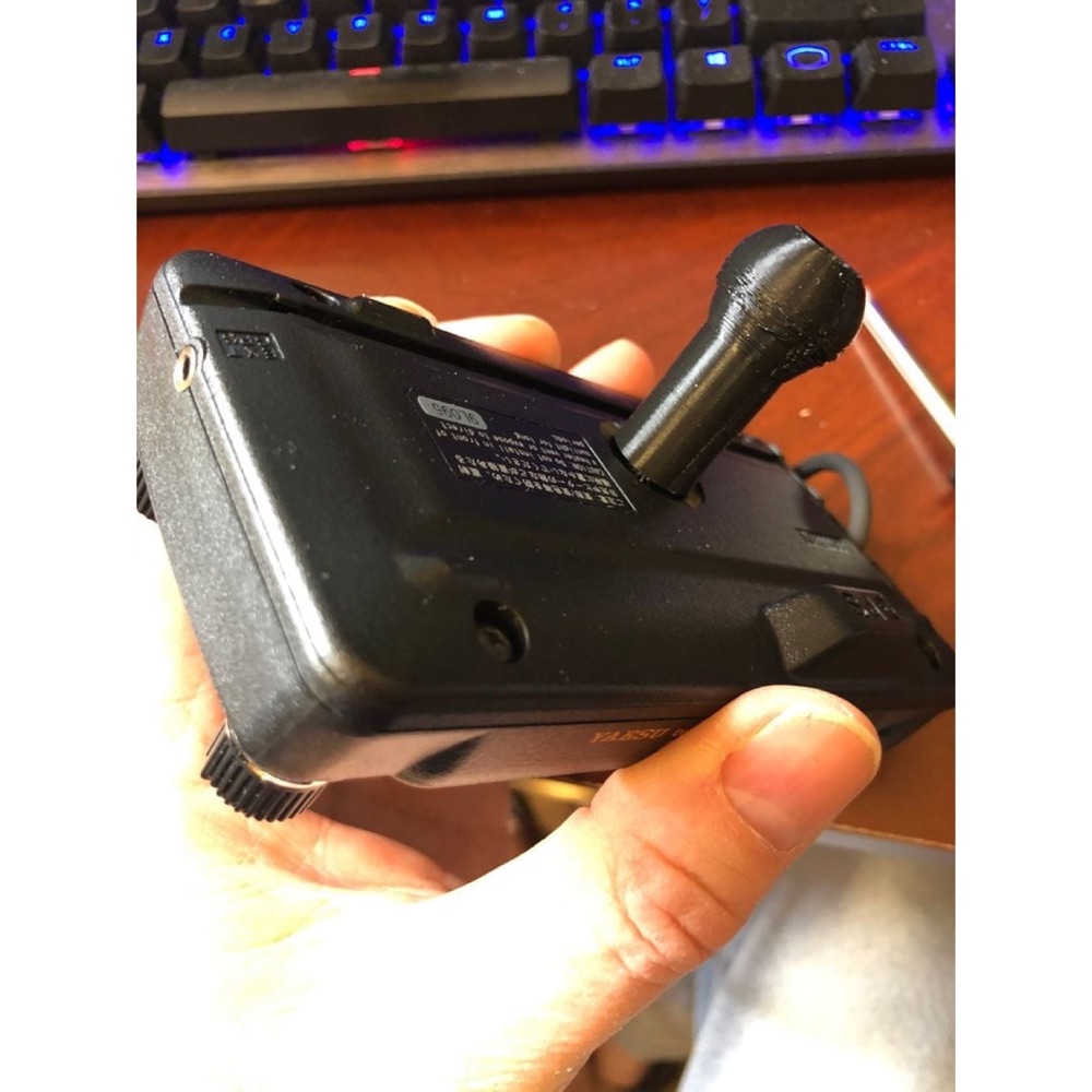 Yaesu FTM-400 Kumanda Paneli Küre Tutucu görsel 4