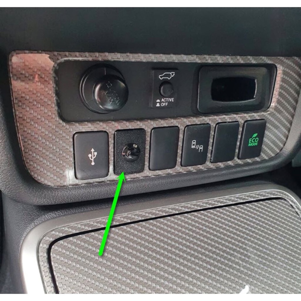 Mitsubishi Outlander anahtar yuvası kapaklı switch plate