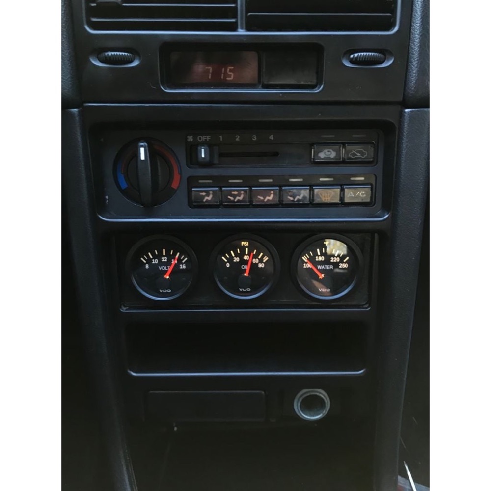 Honda CRX gösterge paneli (radyo yuvasına)