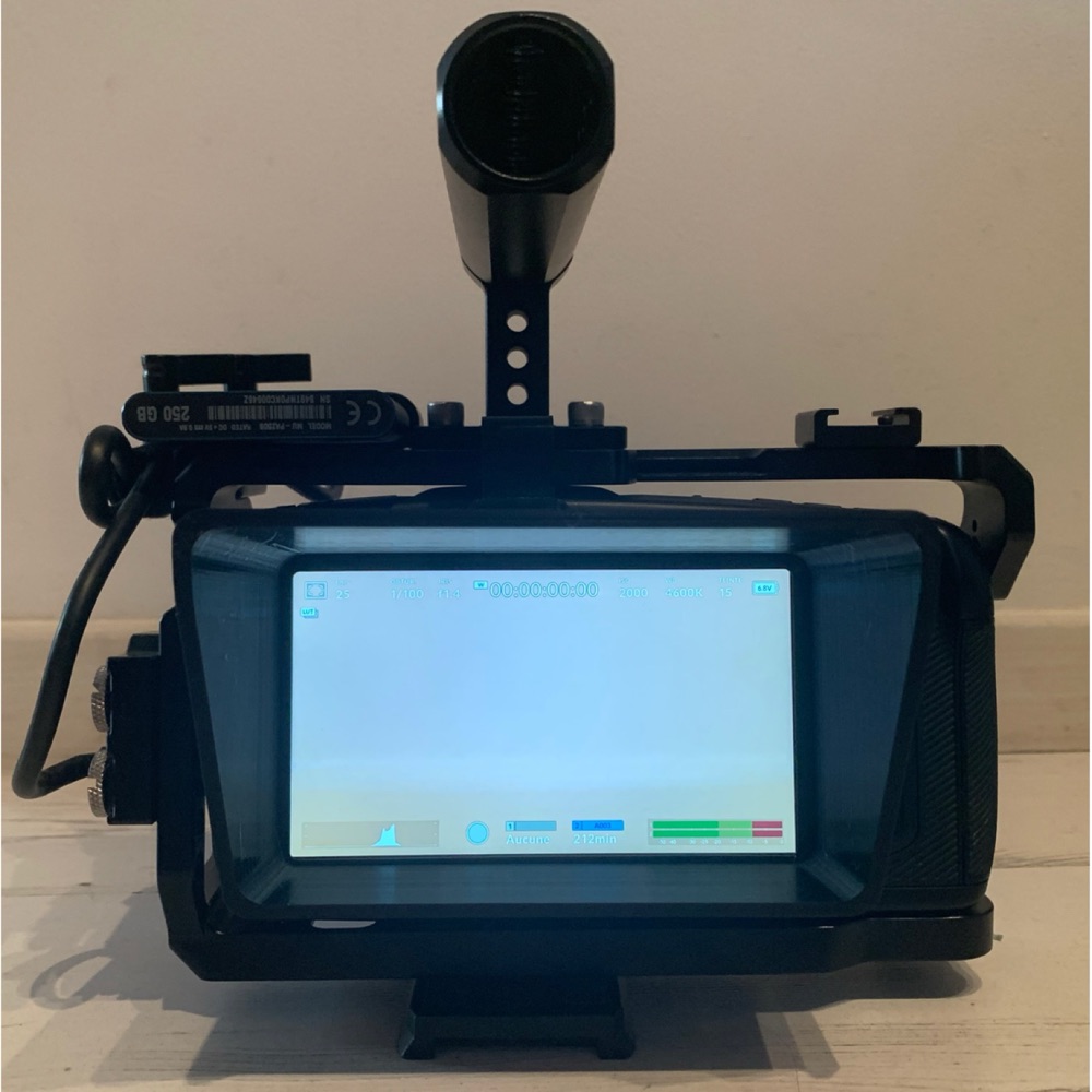 Blackmagic Pocket 4K SmallRig Kafes Güneş Vizörü görsel 2