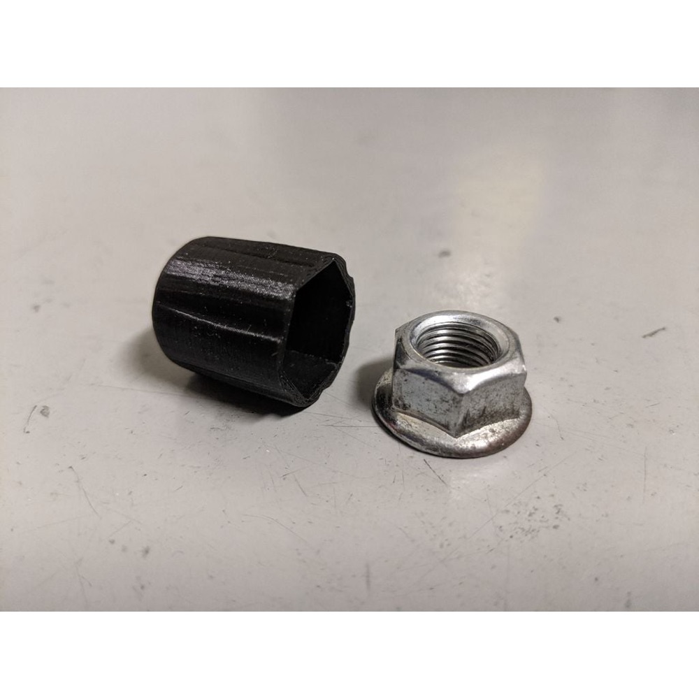 Bisiklet Göbek Somun Kapağı (15 mm Somun İçin) görsel 2