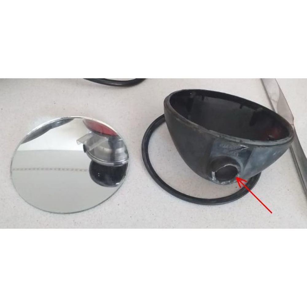 Dikiz Aynası Taban Parçası (BMW R1200 GS 2006 Model Uyumlu) görsel 2