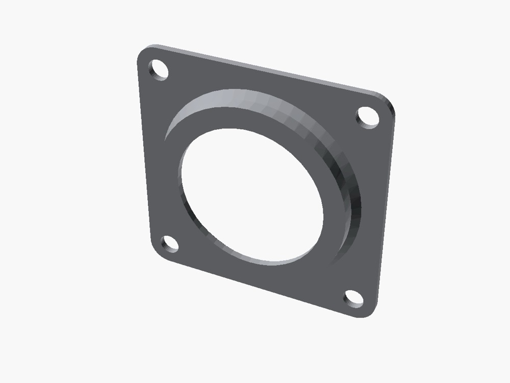 Nissan Frontier/Xterra/Pathfinder tiz hoparlör braketi görsel 2
