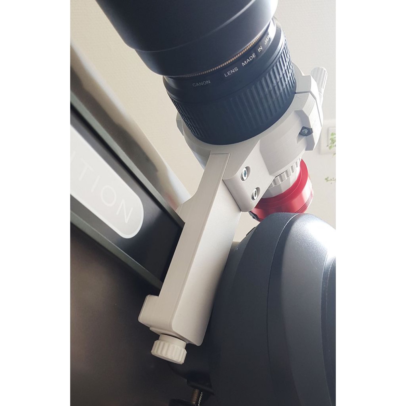 Canon 100mm Lens için Vixen Tip Teleskop Montaj Tutucusu görsel 3