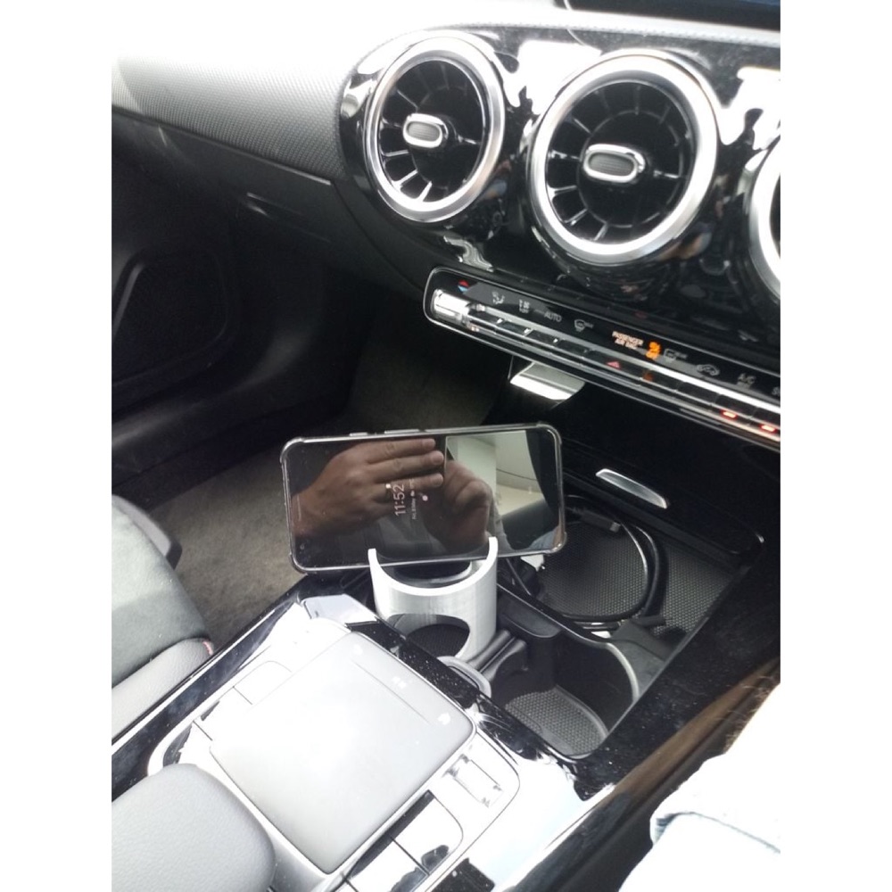 Telefon ve Bardaklık Tutucu (Mercedes A-Class)