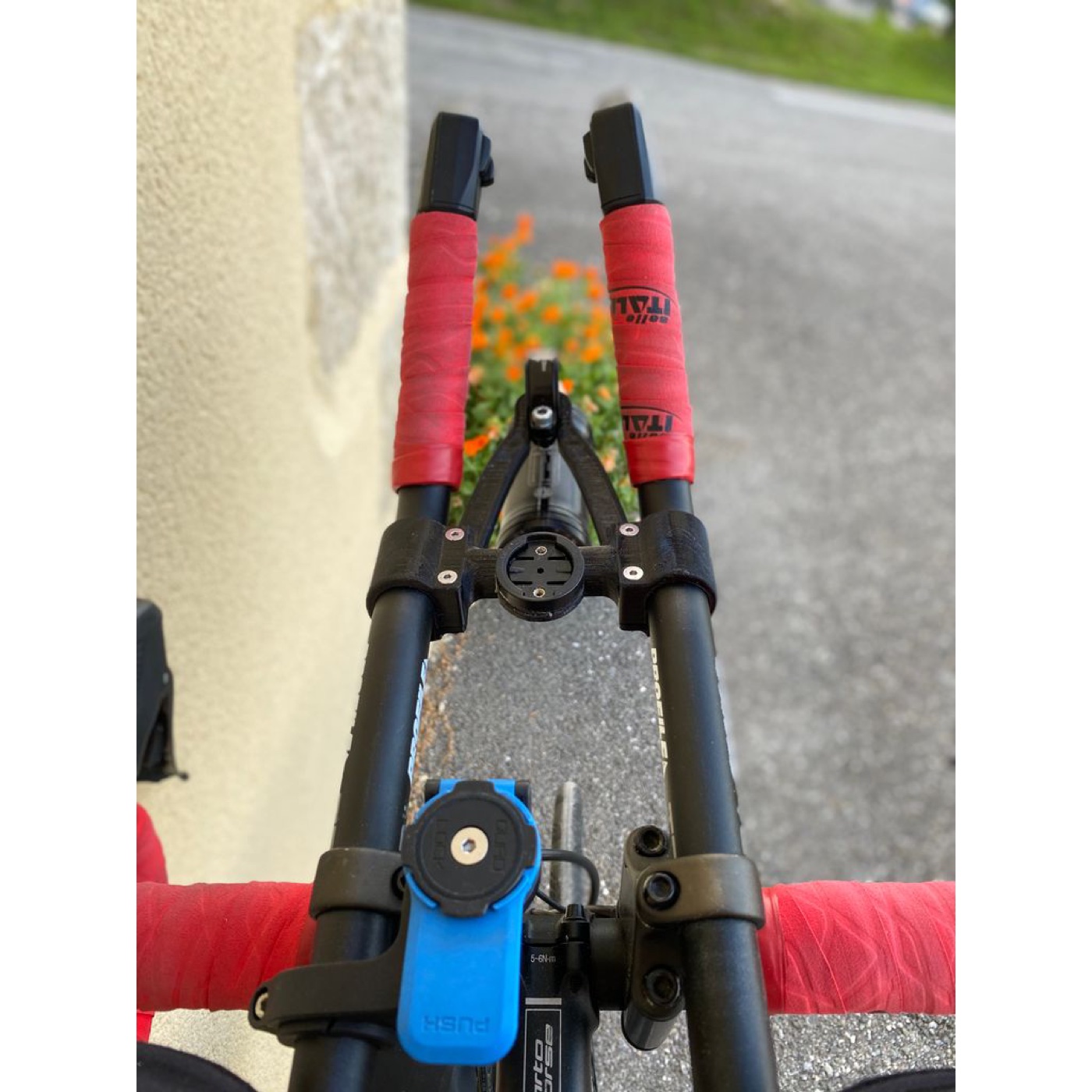 Bisiklet Aerobar Far Tutucusu görsel 2