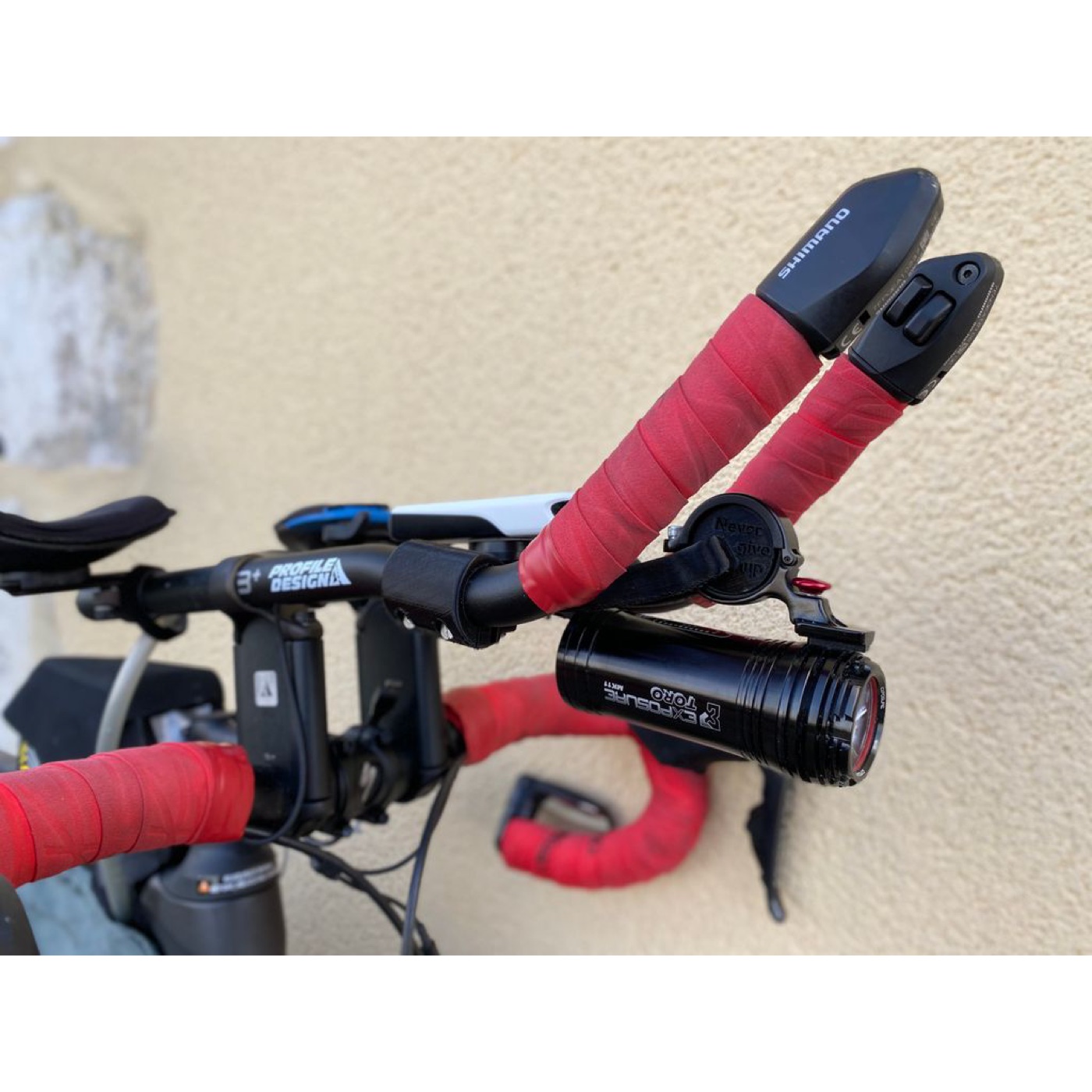 Bisiklet Aerobar Far Tutucusu görsel 4