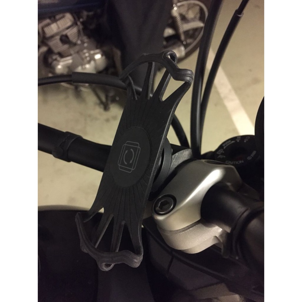 Phone holder motorcycle handlebar mount