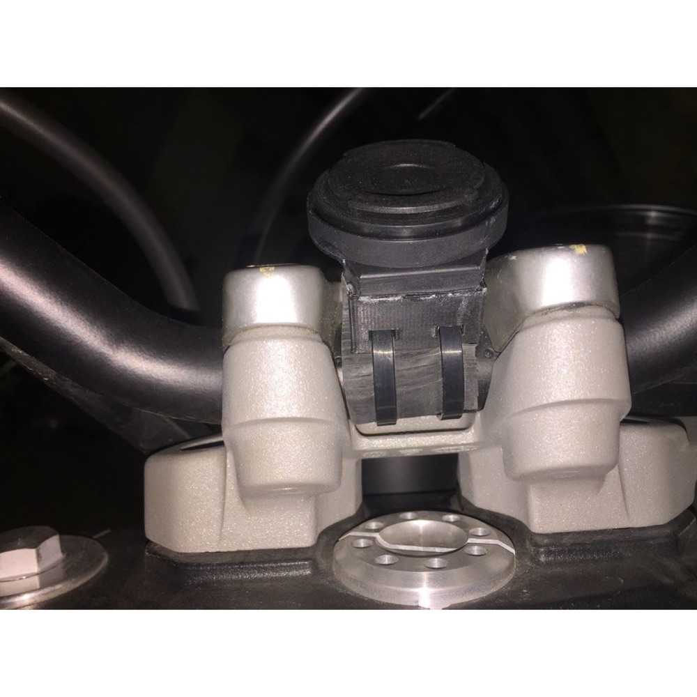Phone holder motorcycle handlebar mount görsel 4