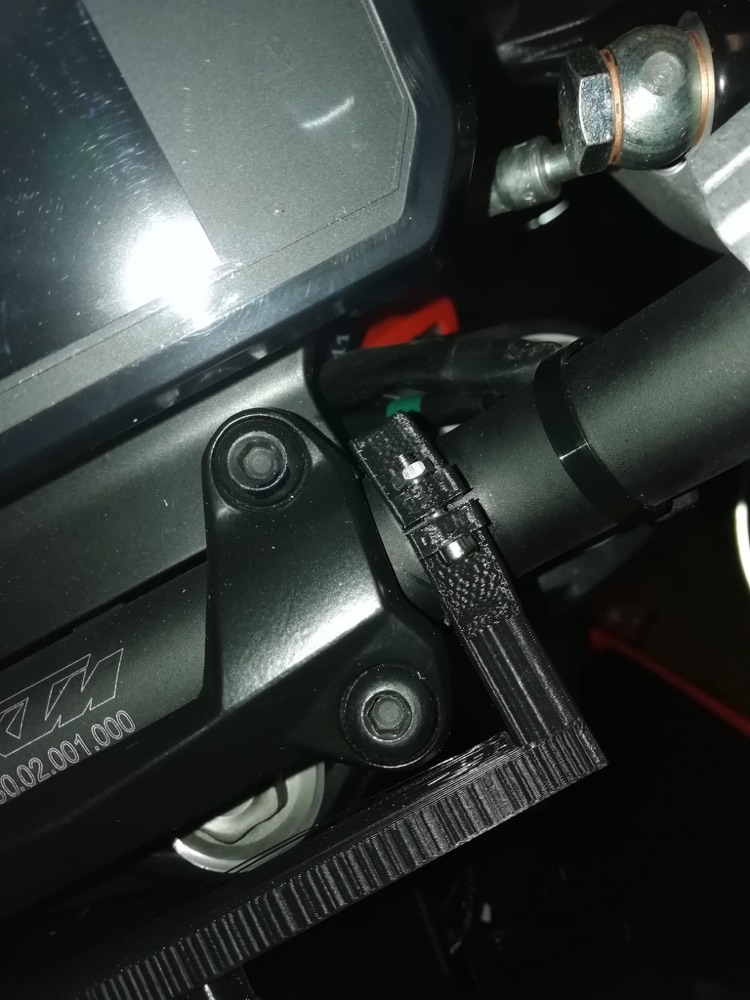 KTM Duke 125 Garmin Tutucu Top Adaptörü V1.0 görsel 4