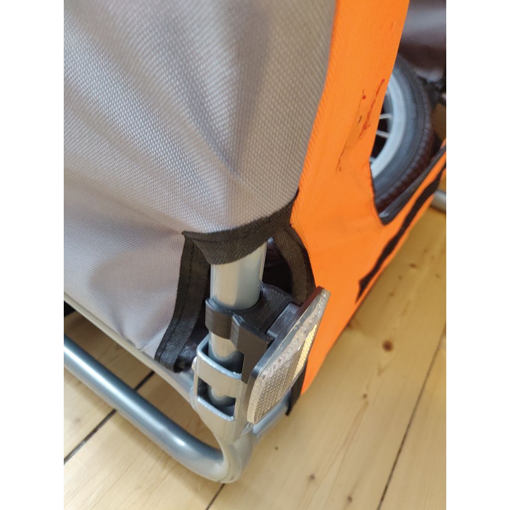 Bisiklet Reflektör Braketi (Ø19 mm Boru) görsel 3