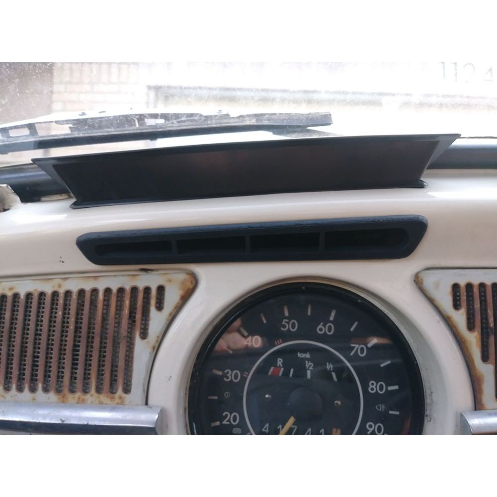 VW Beetle Ön Torpido Havalandırma Izgarası görsel 3