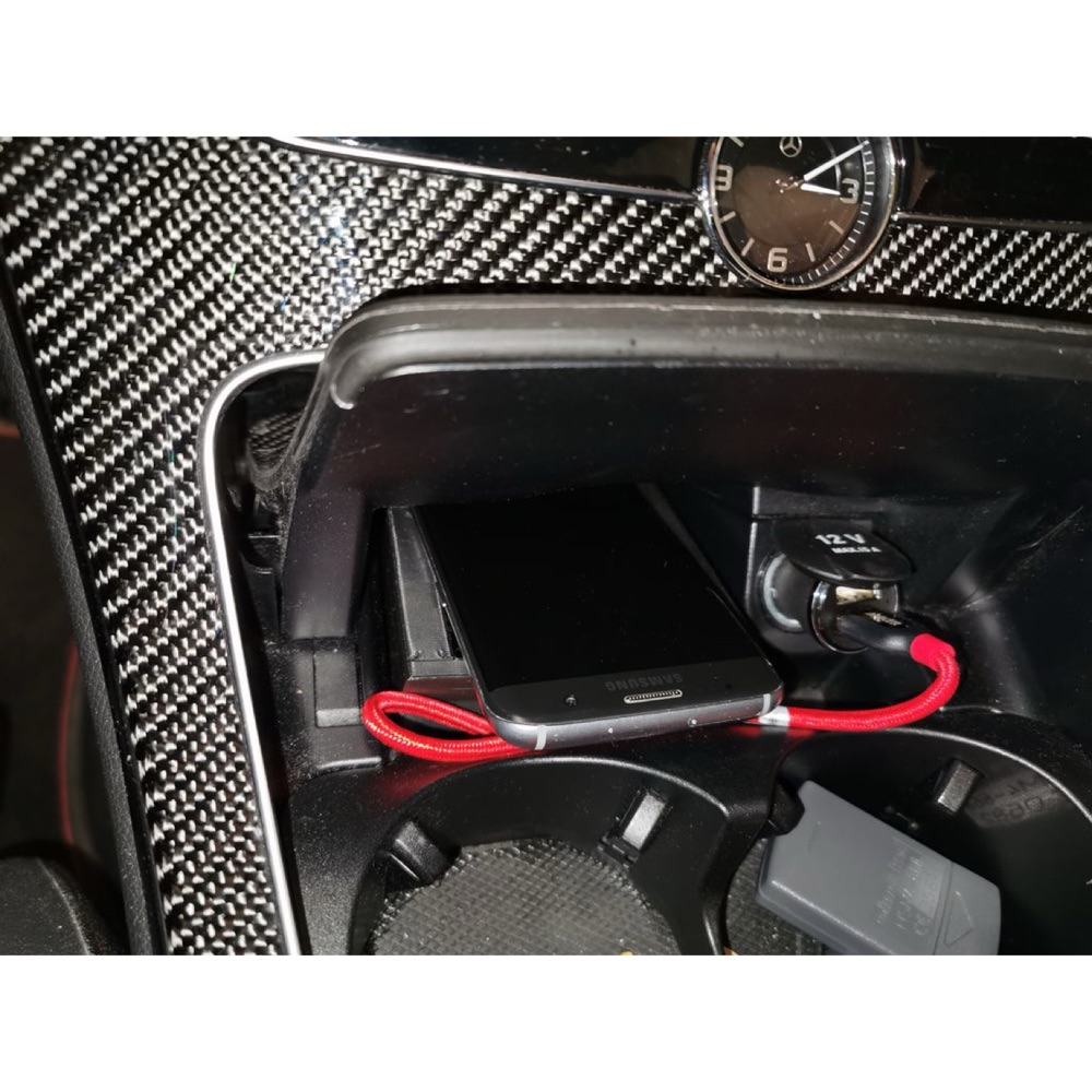 QI Şarj Braketi (Mercedes W205) görsel 4
